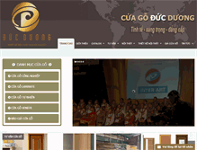 Tablet Screenshot of cuagoducduong.com